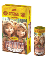 Мишки-шалунишки Пиротехнический фонтан купить в Москве | salutsklad.ru