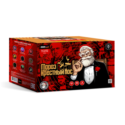 Мороз Крестный нос Батарея салютов купить в Москве | salutsklad.ru